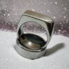 Raw Silver Knight Ring